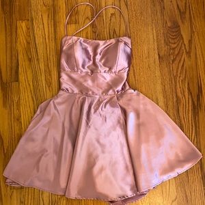 Windsor satin dress